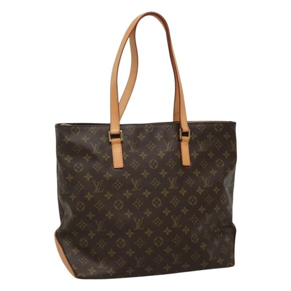 LOUIS VUITTON Monogram Cabas Mezzo Tote Bag M51151 LV Auth 99973AV - Picture 1 of 16